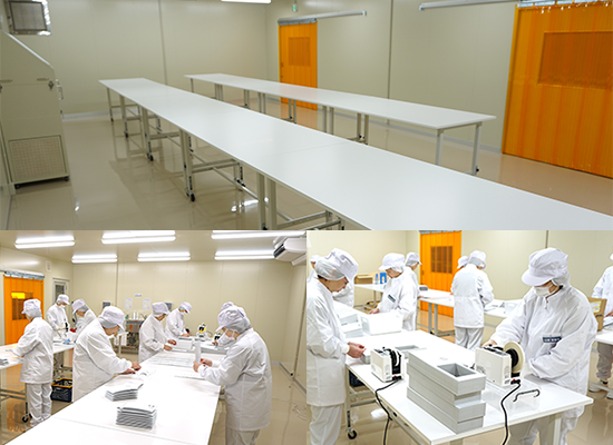 食品の検品風景